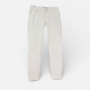 The Rock Star  white jeans skinny size 12 Regular